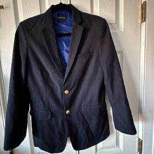 Nautica Boys Navy Blazer